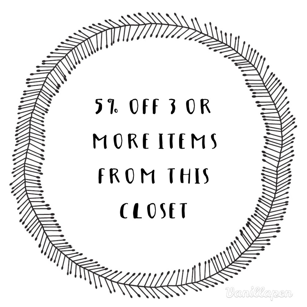 5% off 3 or more items!